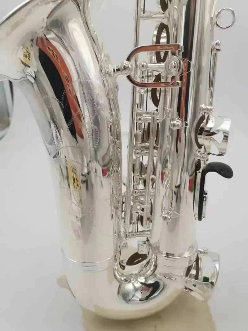 Alto YAS 62 E sax, Silver Musical instrument Saxophone With Case