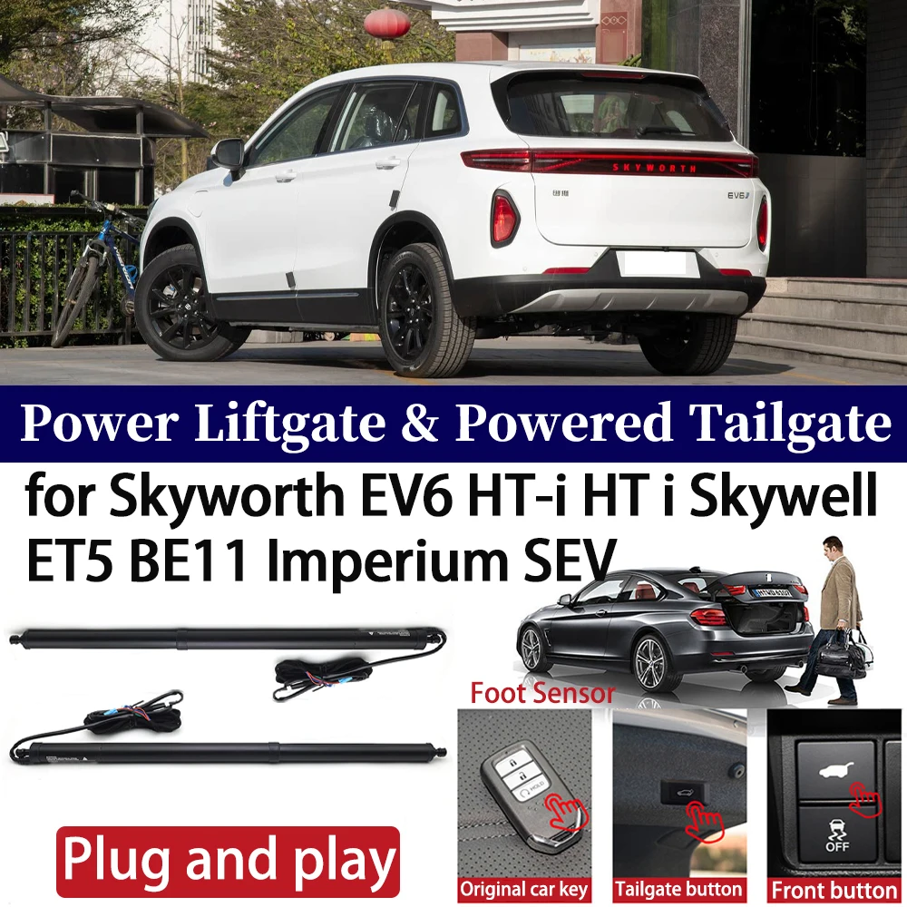 

for Skyworth EV6 HT-i HT i Skywell ET5 BE11 Imperium SEV Original Car Electric Tailgate Kit Automatic Boot Lift Power Liftgate