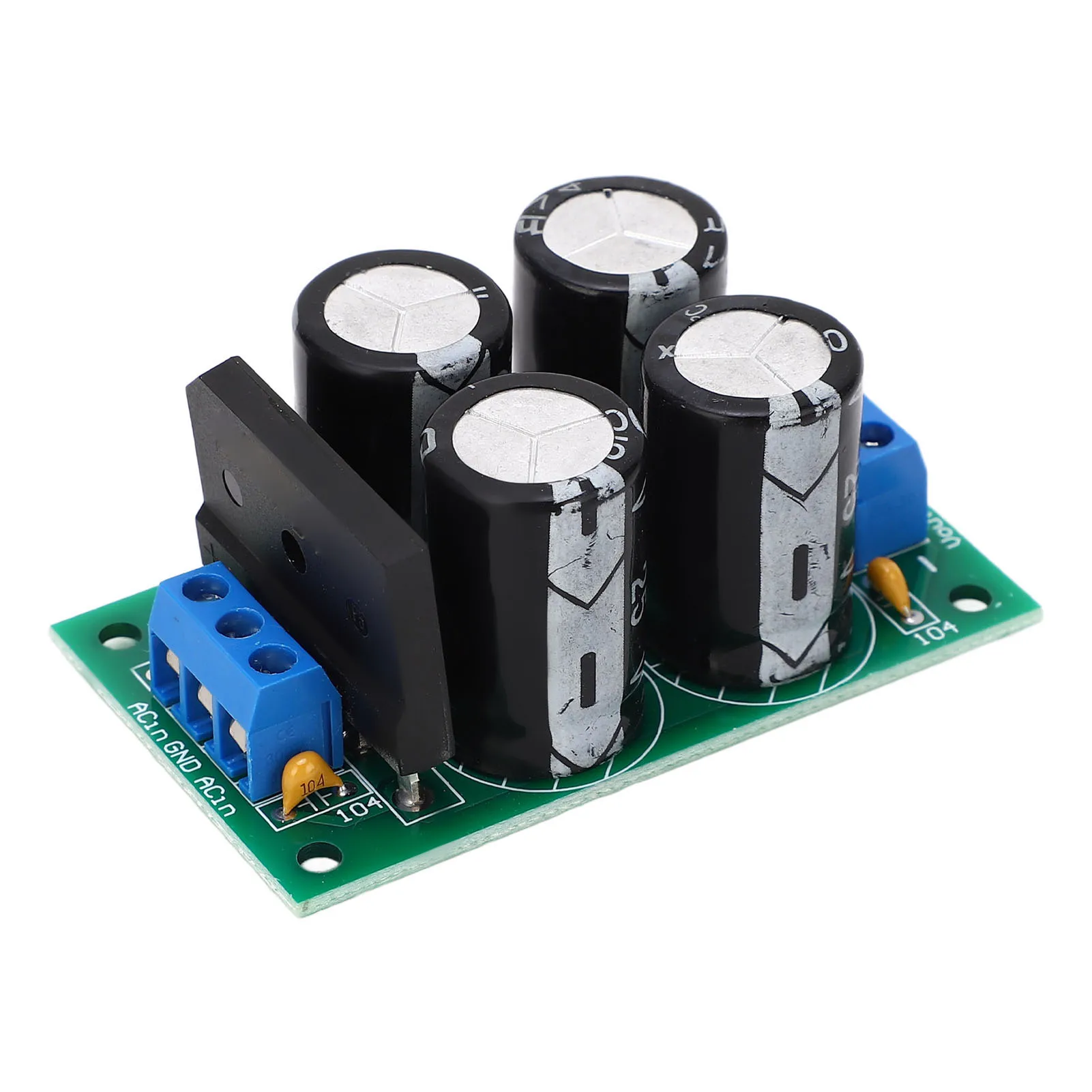 Power Filter Amplifier Module 25A High Current Flat Bridge Unregulated Power Supply Board Great Rectification for TDA7294