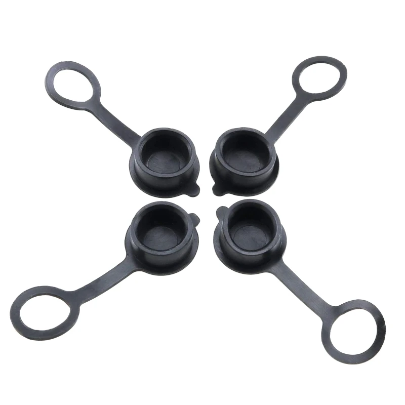 Conector Circular aviación GX12 GX16 20, tapa antipolvo impermeable, conectores Cable soldadura, cubierta protectora