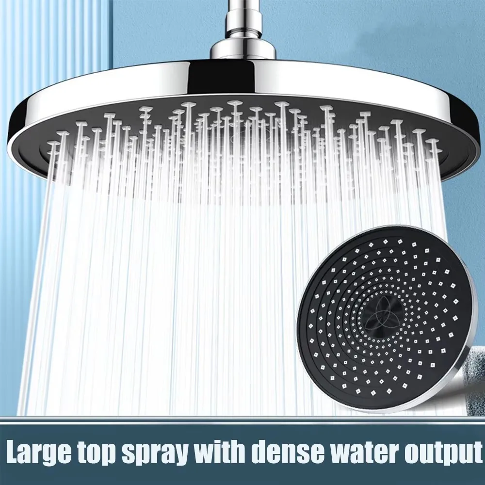 

Top spray large water volume pressurized showerhead nozzle pressurized single head household shower showerhead shower set