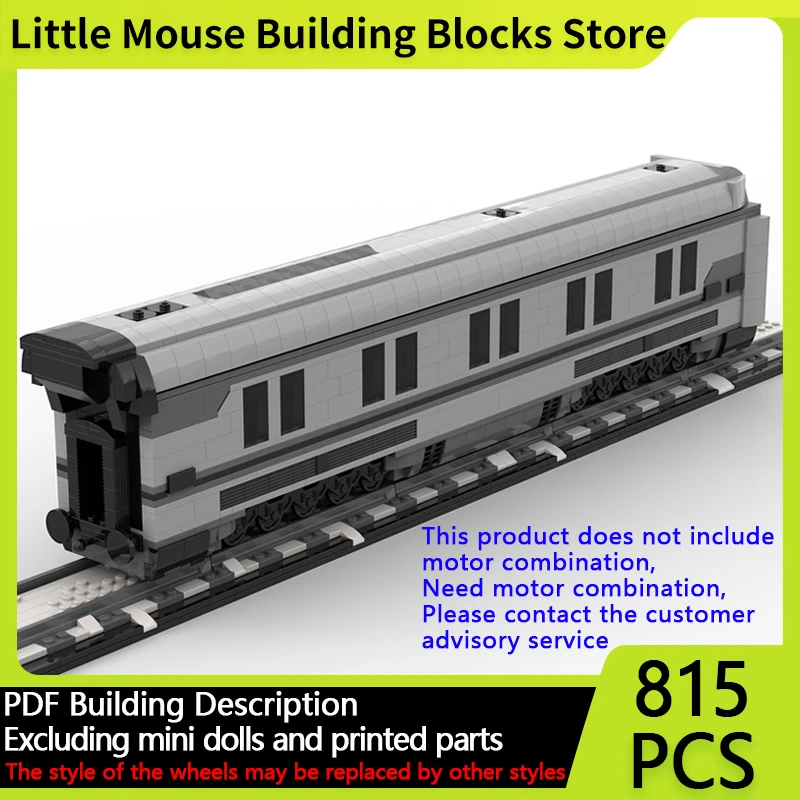 

Popular Movie Model MOC Building Bricks Doomsday Train Modular Technology Gifts Holiday Assemble Children Toys Suit