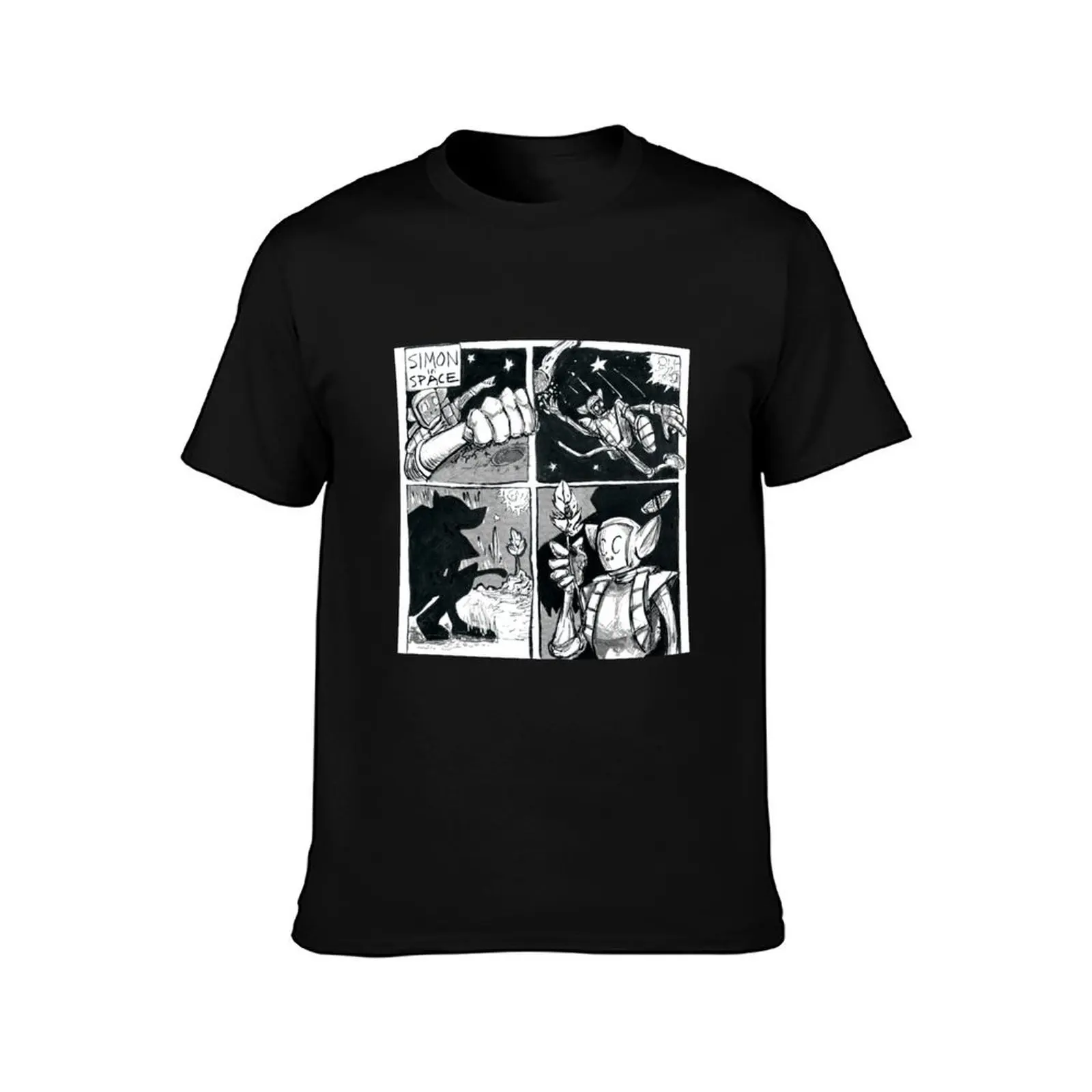 SIMON IN SPACE 1_1 T-Shirt aesthetic clothes anime sports fans men t shirt