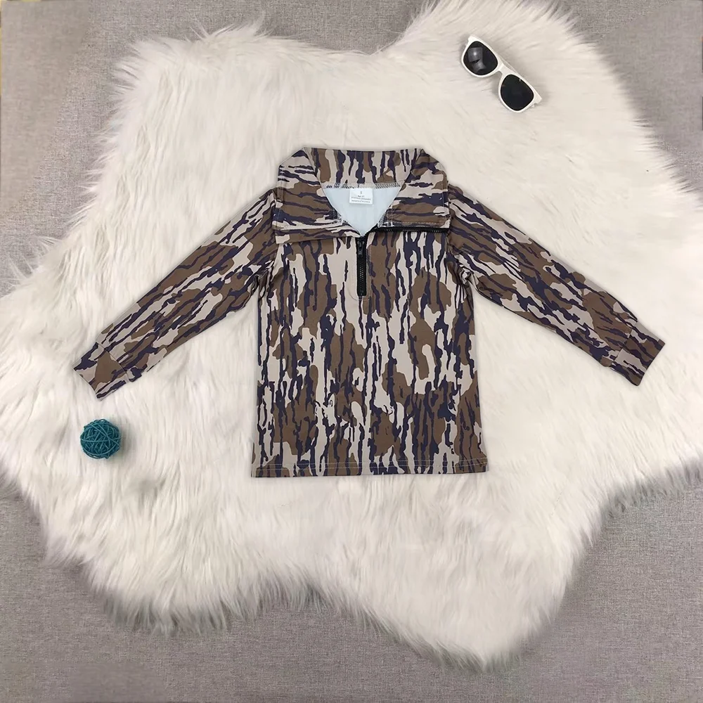 

Baby Boys Bottomland Long Sleeve Zip Pullovers Tops