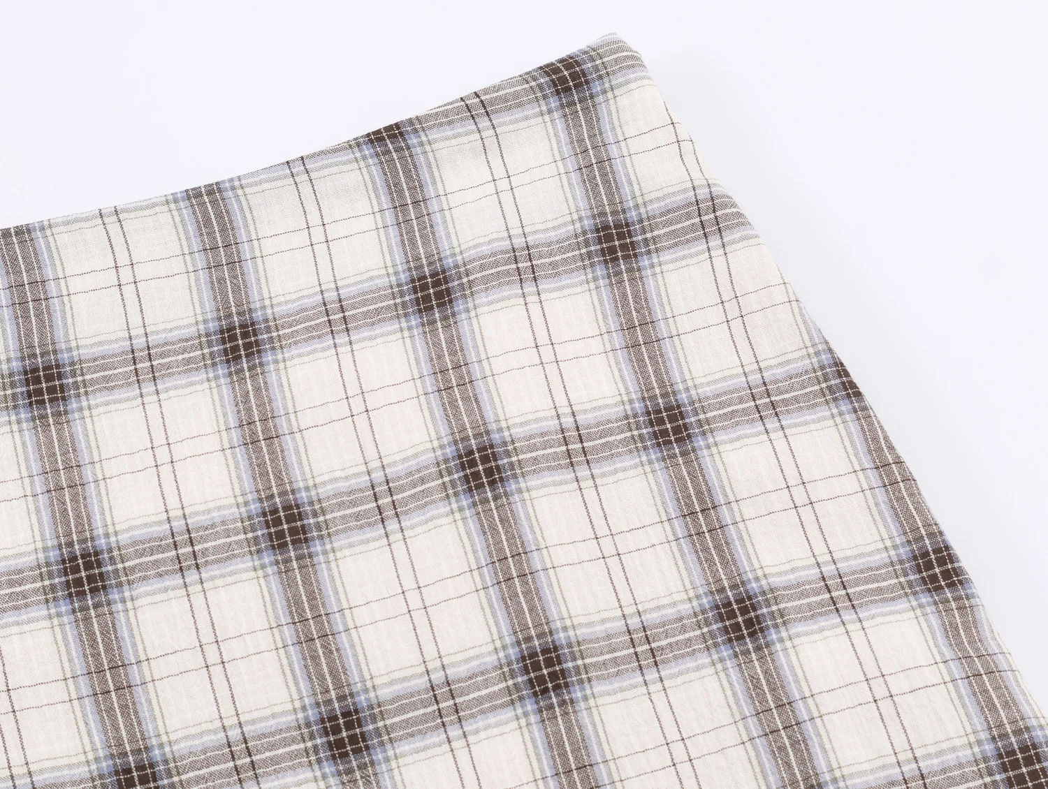 TFAFXY 2026 Frühling Neue Damen Schicke Elegante Karierte Asymmetrische A-Linien-Röcke für Frauen High Street Casual Urlaubsrock ﻿ Y2K – Detail 5
