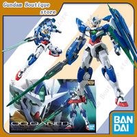Bandai Genuine 00 QAN[T] RG Gundam Anime Action Figure Robot Periphery Collectible Assembly Model Toys Ornaments Gift Children