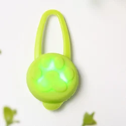 Lampe de poche LED colorée pour chien et chat, collier lumineux, pendentif décoratif pour la nuit, sécurité des animaux de compagnie