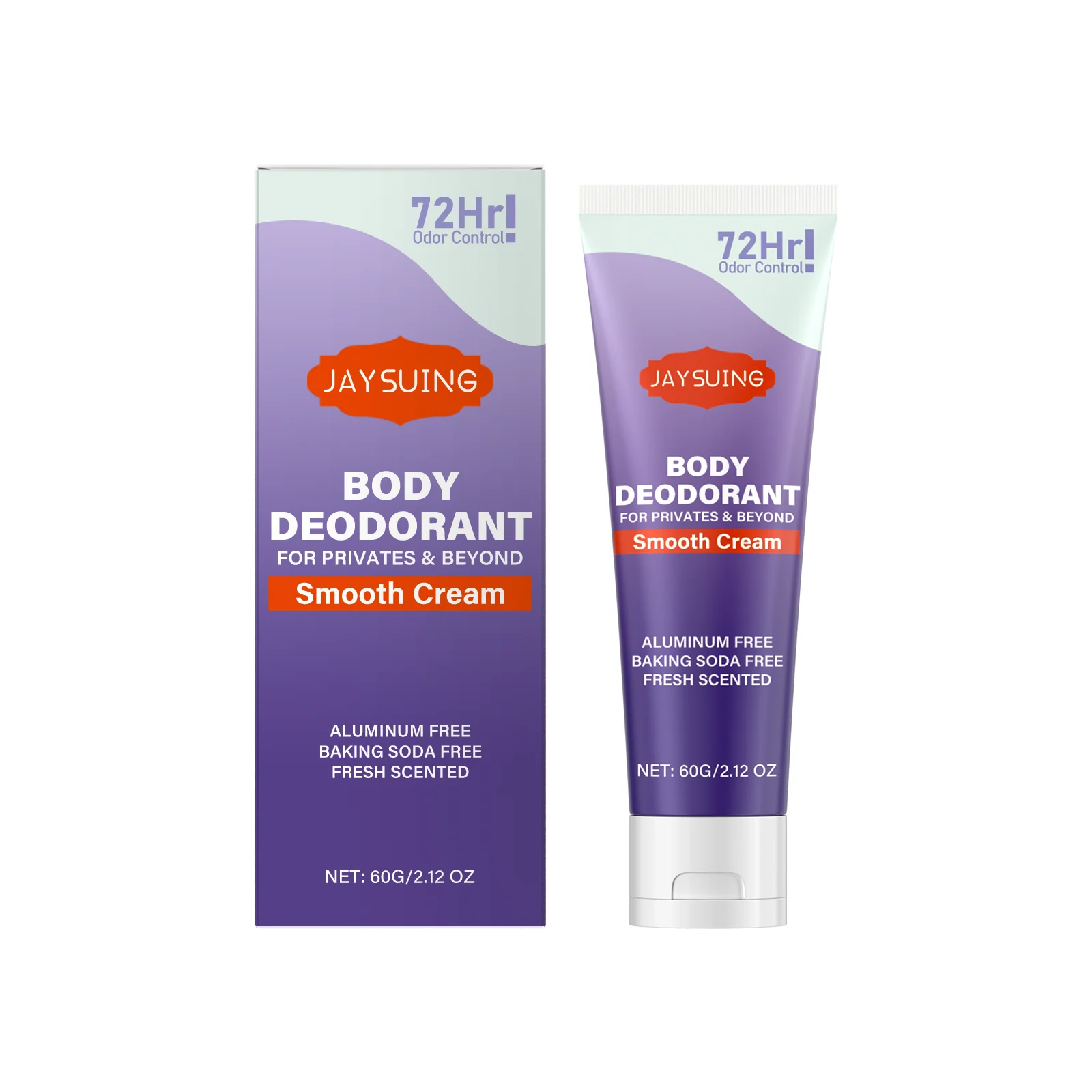 Vanilla Body Deodorant Smooth Cream 72Hr Odor Control Aluminum Free Fresh Fragrance Remove Sweat Odor Summer Body Skin Care
