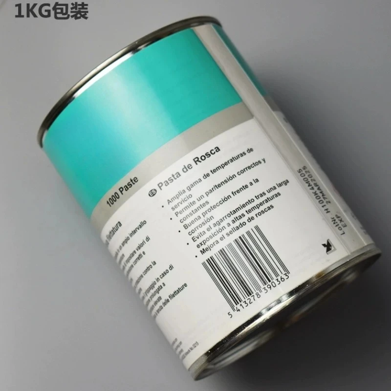 High Temperature Anti-Seize Thread Paste 1000 Paste, Corrosion Resistant Lubricant for Bolts and Nuts, 100g/400ml/1kg