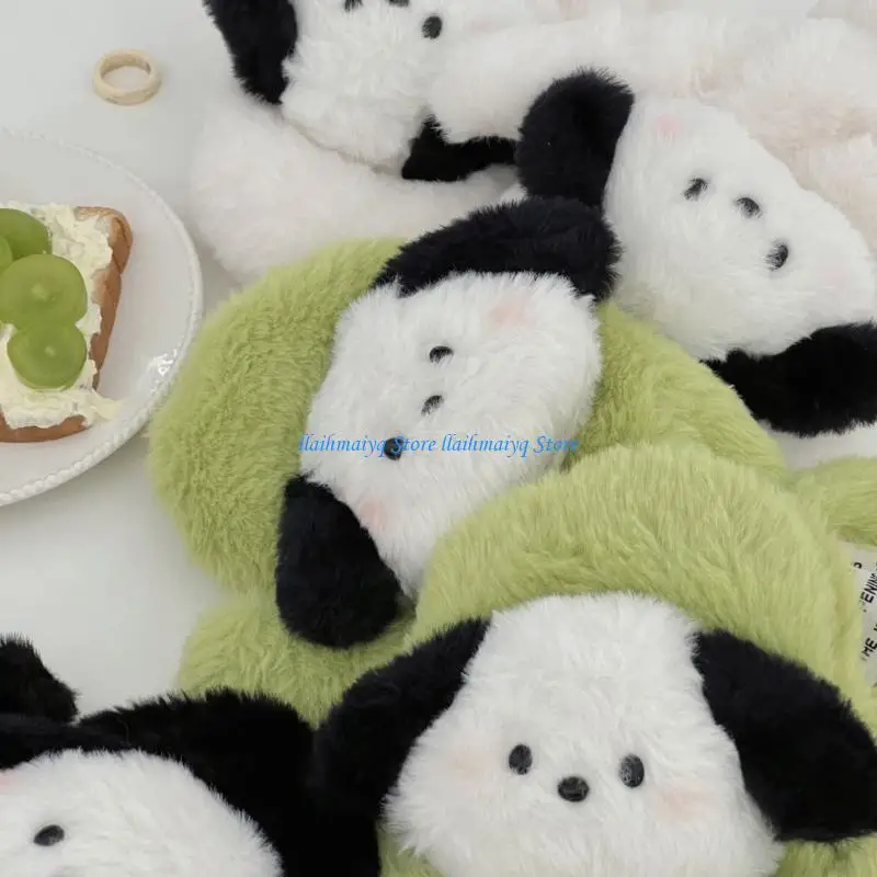 573B النساء القفازات الكرتون جرو أفخم القفازات الشتاء الدافئة التزلج قفازات للمراهقين سيدة العالمي رشاقته اصطف تدفئة اليد