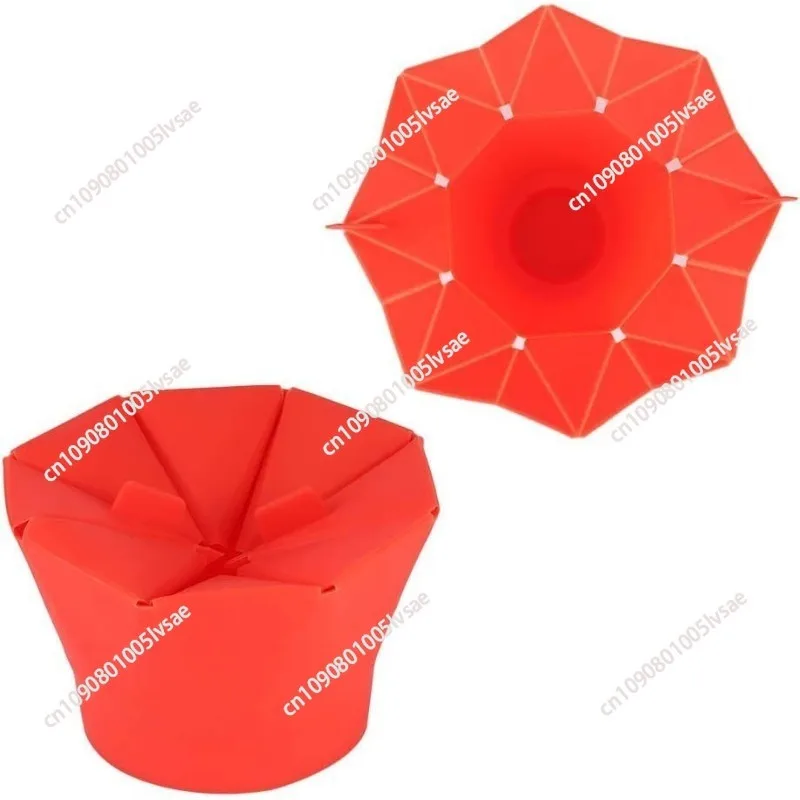 Kitchen Supplies Silicone Popcorn Mold Spot Wholesale Homemade Baking Tools Foldable Microwave Oven