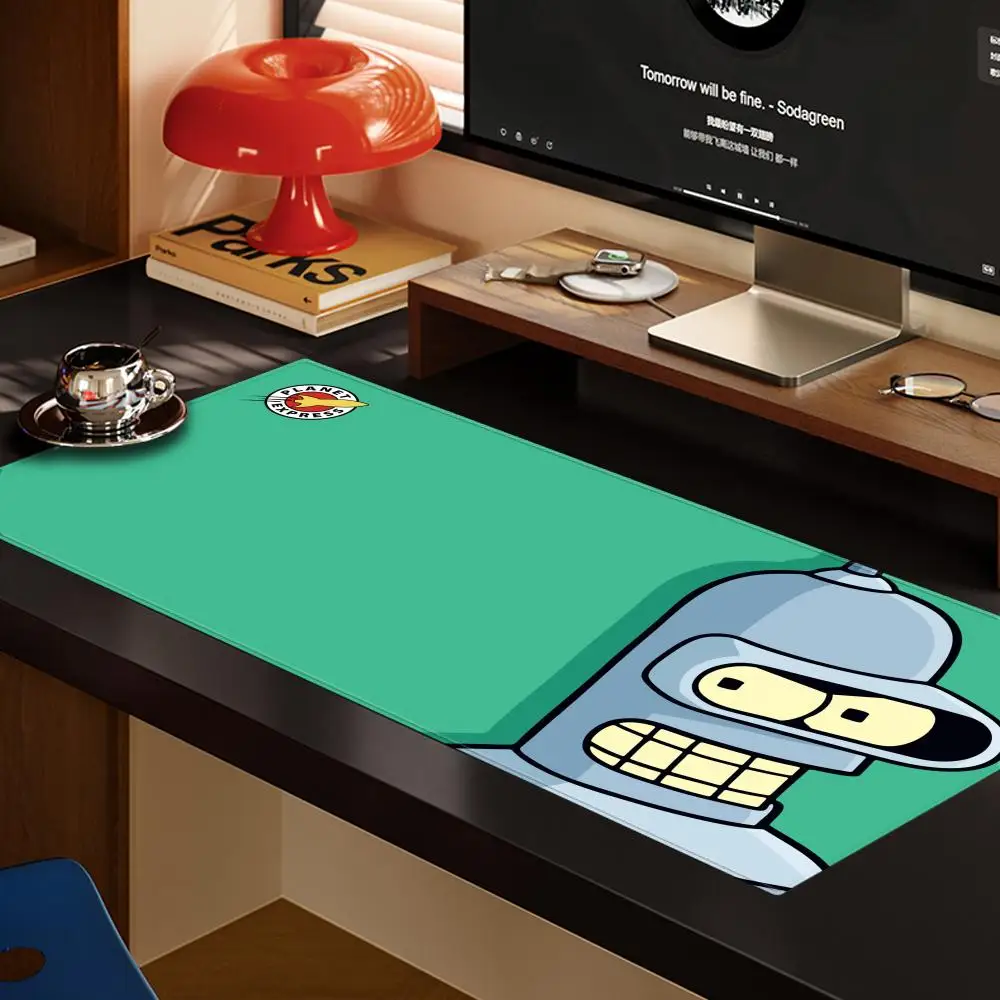 

Коврик для мыши с рисунком Futuramas, коврик для мыши XXL, компьютерные аксессуары, большая клавиатура, коврик для ноутбука, стол, новый продукт, геймерские игры