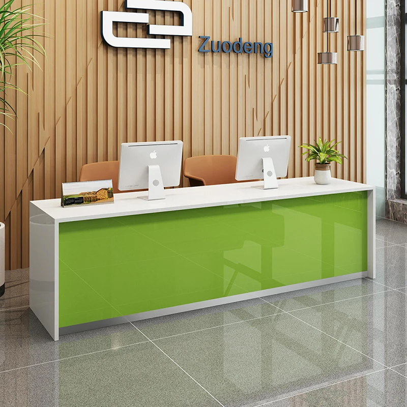 Shop Service Counter Desk Reception Long Beauty Professional Office Advanced Entrance Tables Mostrador Recepcion Bar Furniture