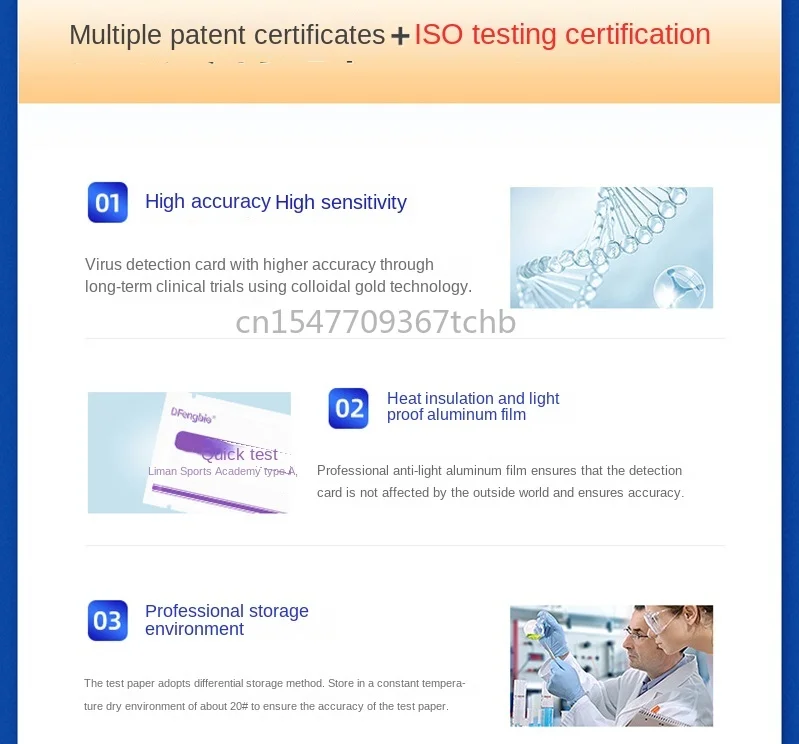 LSH AB Anticorpos Screening Kit, Home Use Set, Pet Virus Detection Card, Papel de teste