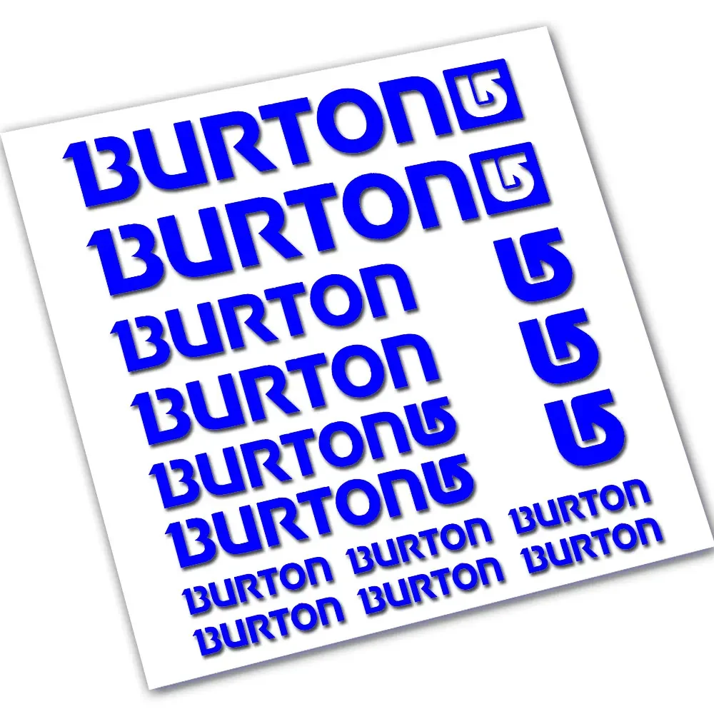 For Burton Snowboards Vinyl Sticker Decal