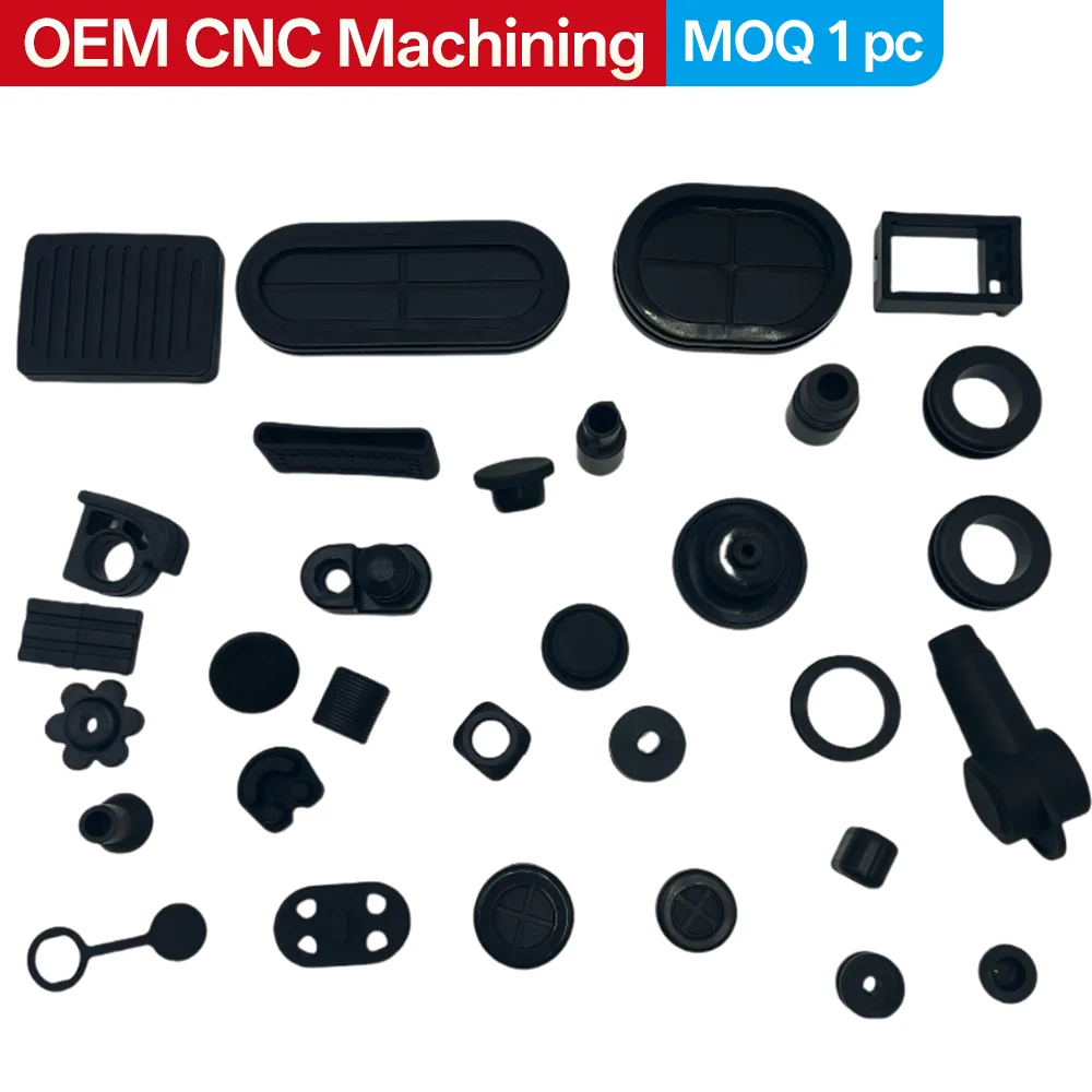 

OEM Factory Custom 3D Printing Services Non-Standard Silicone Rubber Components Innovative Design PP Laminating Processing cnc
