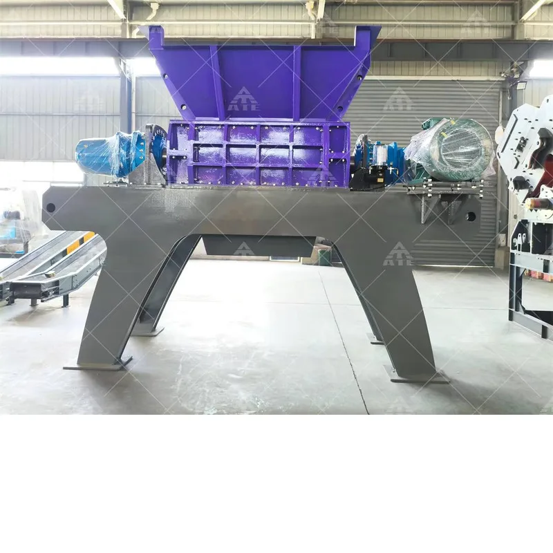 Triturador de sucata de aço de lata de folha de alumínio de lata, triturador de saco tecido de plástico de sucata de metal