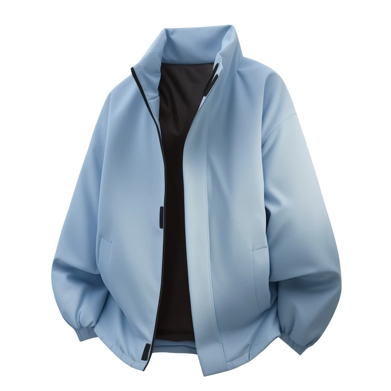 رجل جودة عالية القطن وسادة مبطنة رشاقته معطف دافئ الخريف الشتاء جديد بلون موضة الترفيه الكورية نمط ملابس رجالي #3