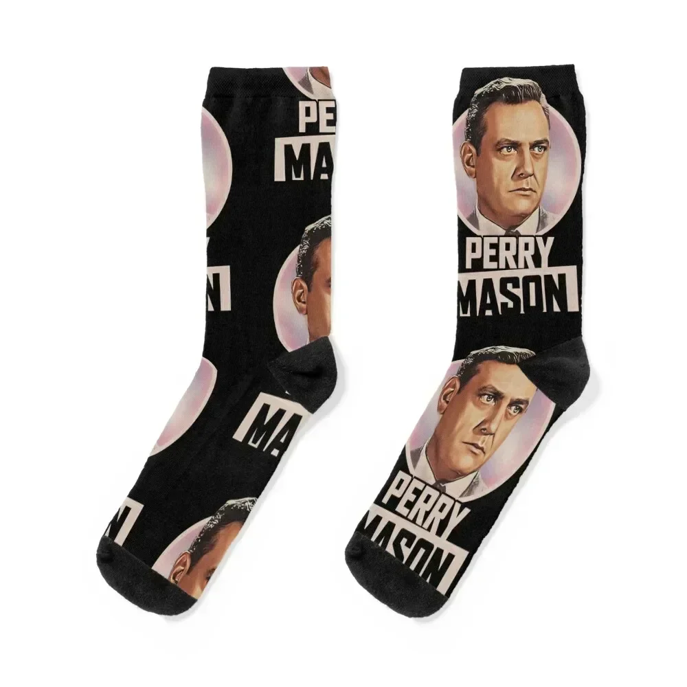 Perry Mason Socks anti slip football winter thermal cycling christmas gift Socks Women's Men's