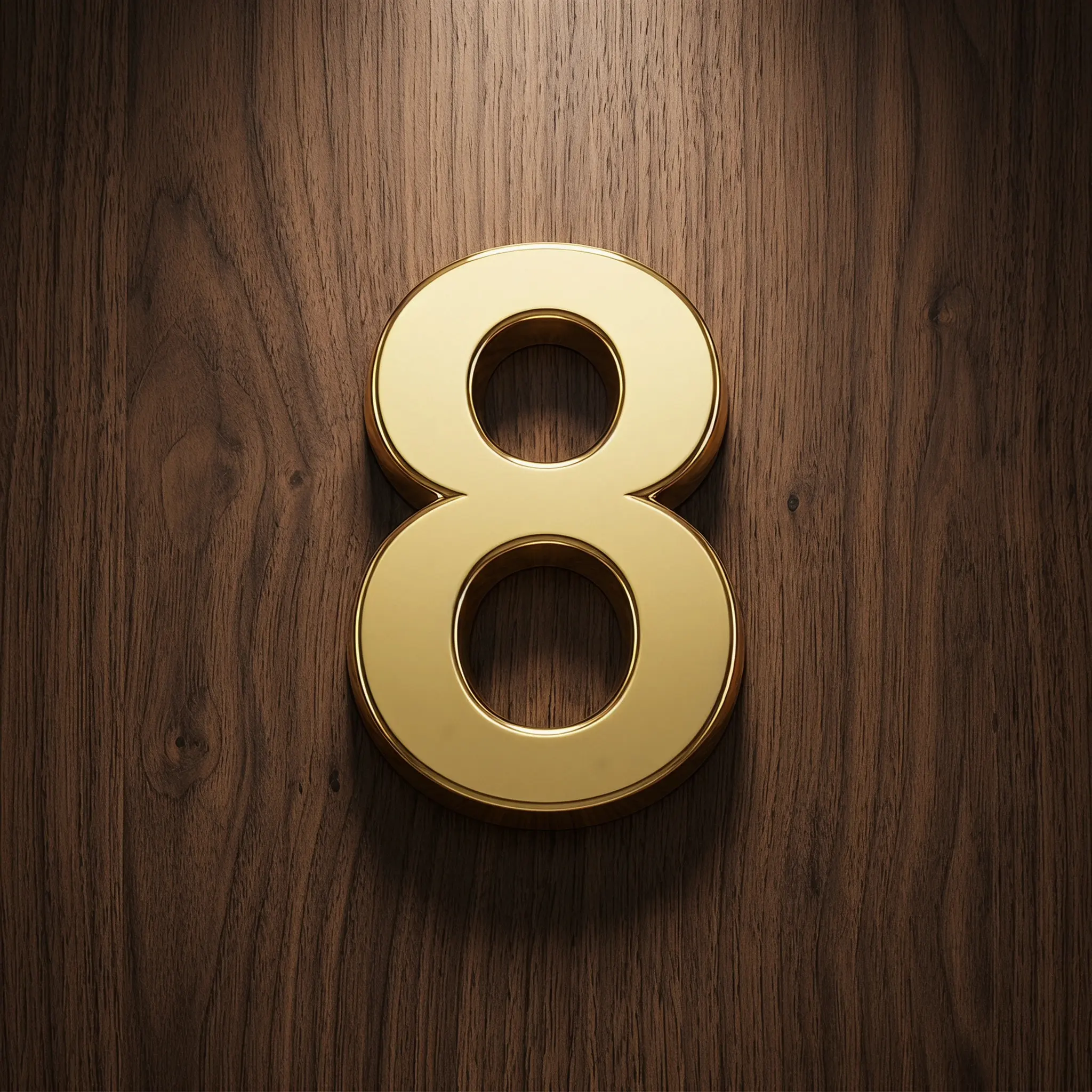 20Pcs Mailbox Numbers Stickers Self Adhesive Gold Waterproof Outdoor Address Plaques for Doors Apartments Office