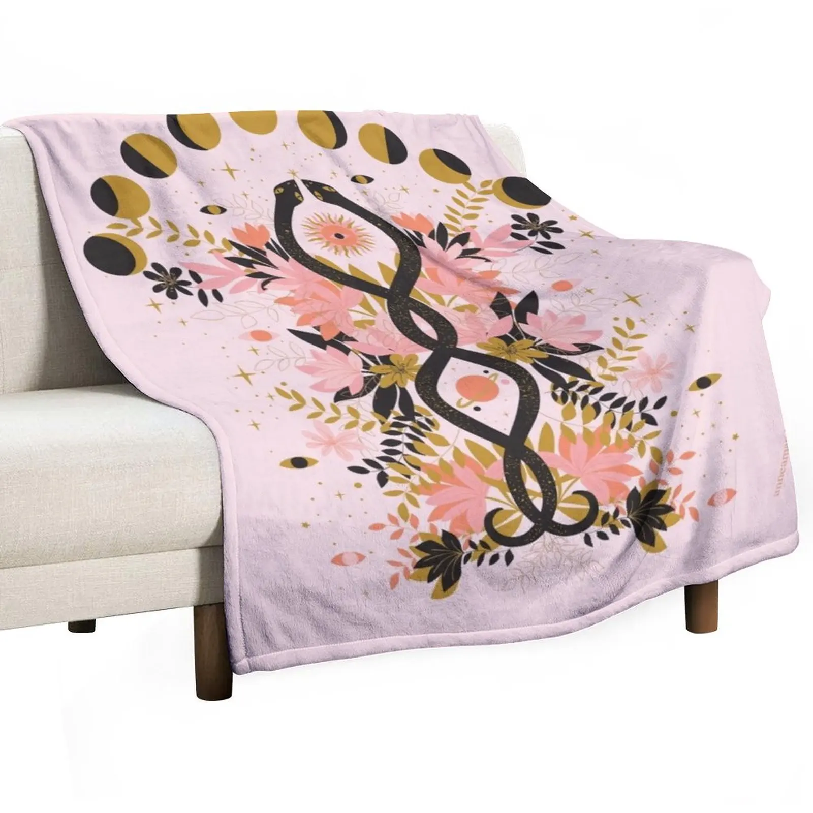 

magic serpents Throw Blanket Thermals For Travel christmas decoration Soft Big For Sofa Thin Blankets