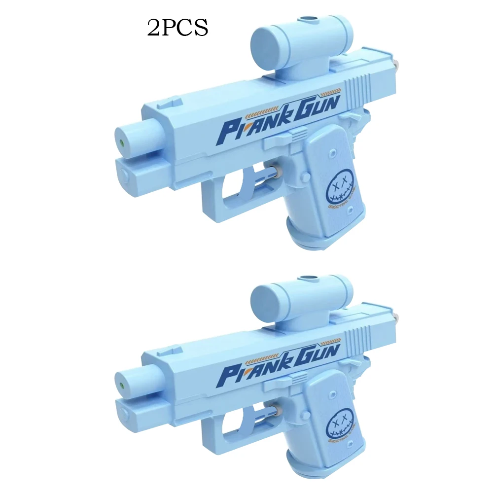 Outdoor Zomer Water 2-weg Squirt Gun - Press & Spray Water Gun, Reverse Splash Toy voor Prank Fun, Stress Relief, Water Fight Game