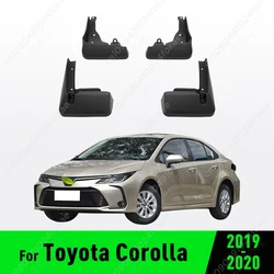 For Toyota Corolla E210 Saloon/Sedan 2019 2020 Fender Mudguard Mud Flaps Guard Splash Flap Mudguards Car Accessories
