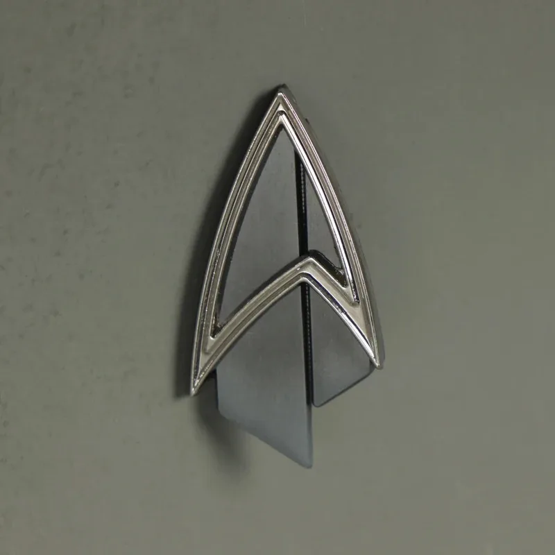 CyStar Cosplay Trek Command Division Badge Starfleet Pins Science Engineering Medical Metal Brooch Accessories Costume Props