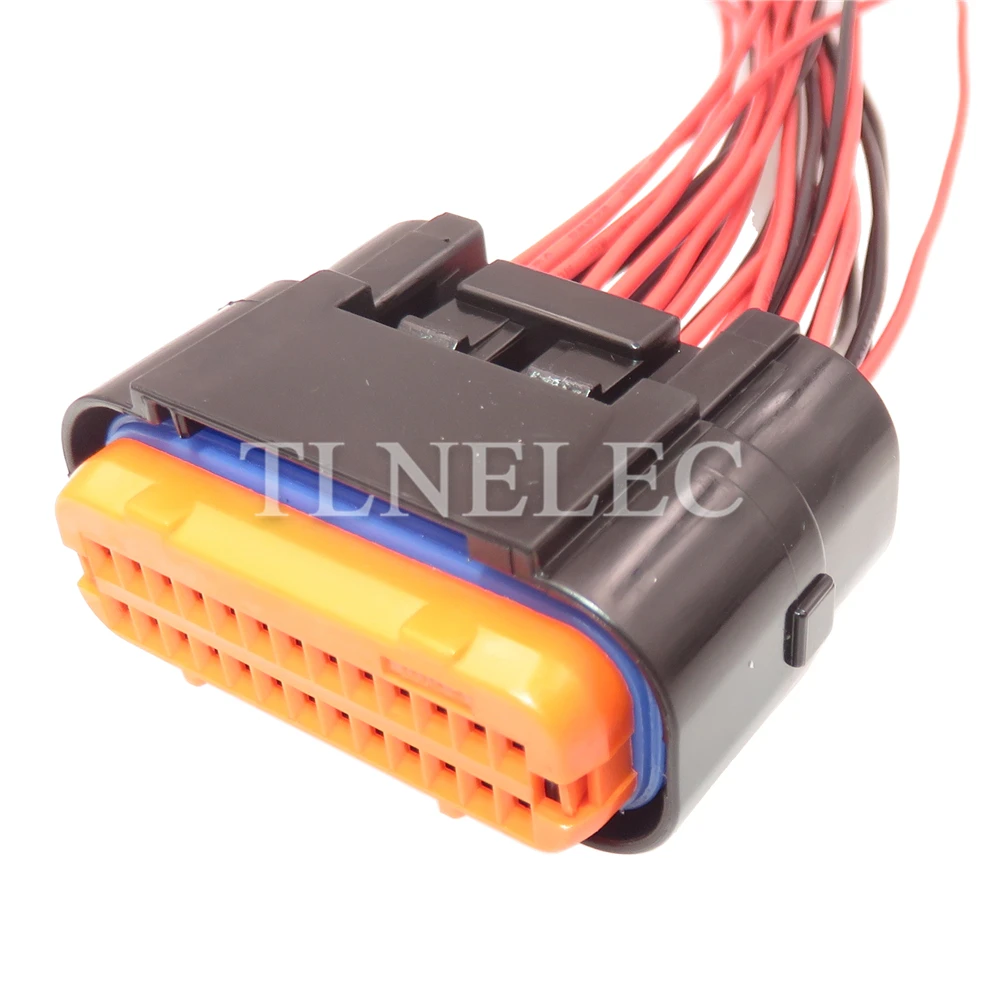 26 Pin Way Car ECU Unsealed Connector with Wires Automobile Wire Harness Sockets MX23A26XF1 MX23A26SF1 MX23A26NF1