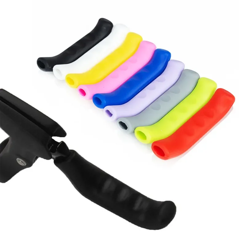 2pc Bicycle Brake Handle Cover Non-slip Silicone Brake Handle Lever Cover Mountain Bike Handlebar Protection Sleeve