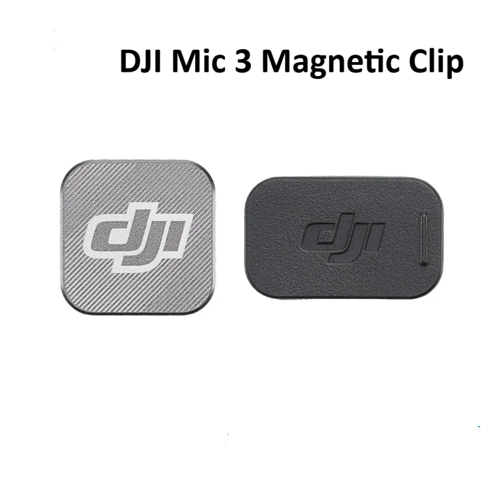 DJI Mic 3 Microphone Magnet, Magnetic Clip, and Clip Magnet, Genuine DJI Microphone Accessories