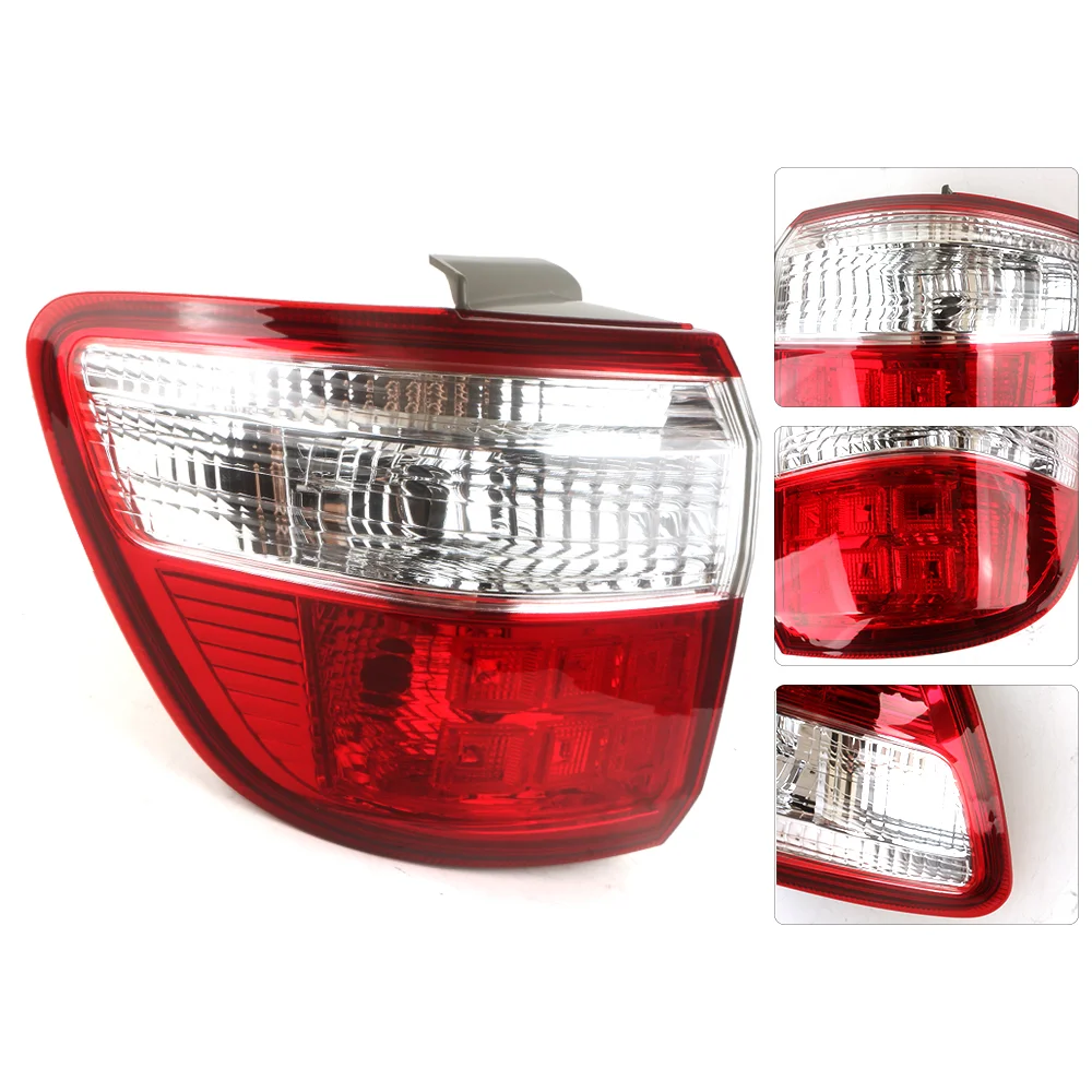 Taillight Shell For Toyota Fortuner 2009-2011 Brake Turn Signal Reverse Lamp Car Replacement Parts