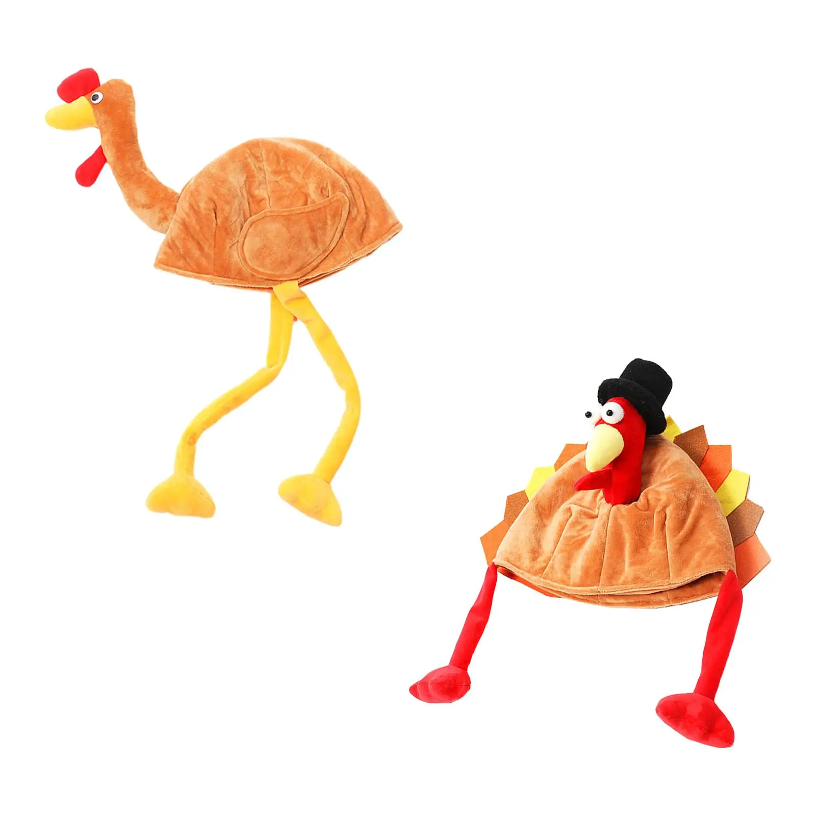 Thanksgiving Turkey Hat Plush Hat Lovely Thanksgiving Party Fancy Dress Kids