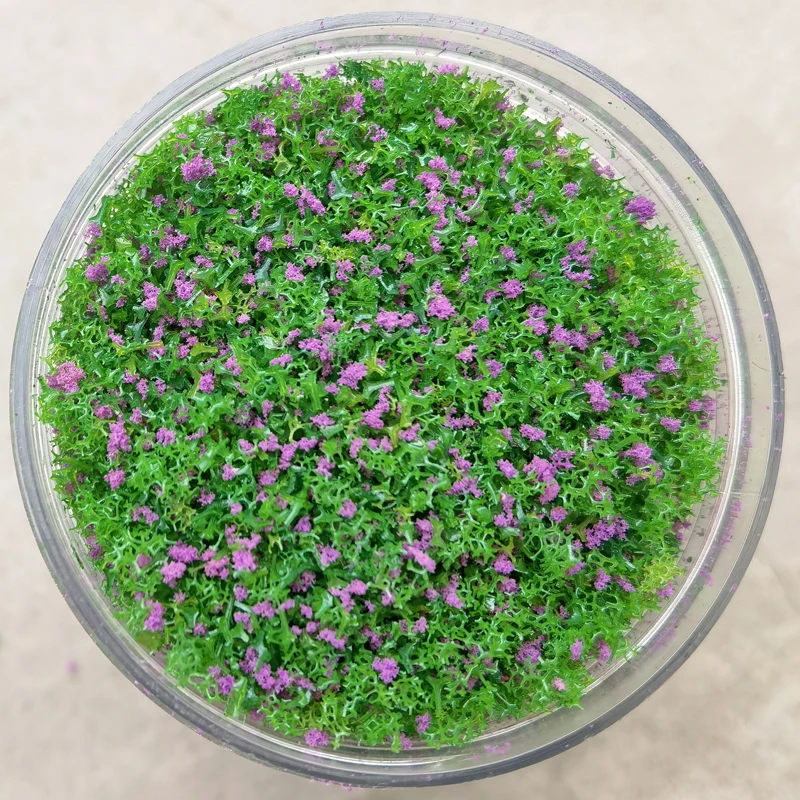 50ml 1-3mm Simulation bush grass sponge tree powder coarse grain flowers leaves diy military train model sand table scene layout