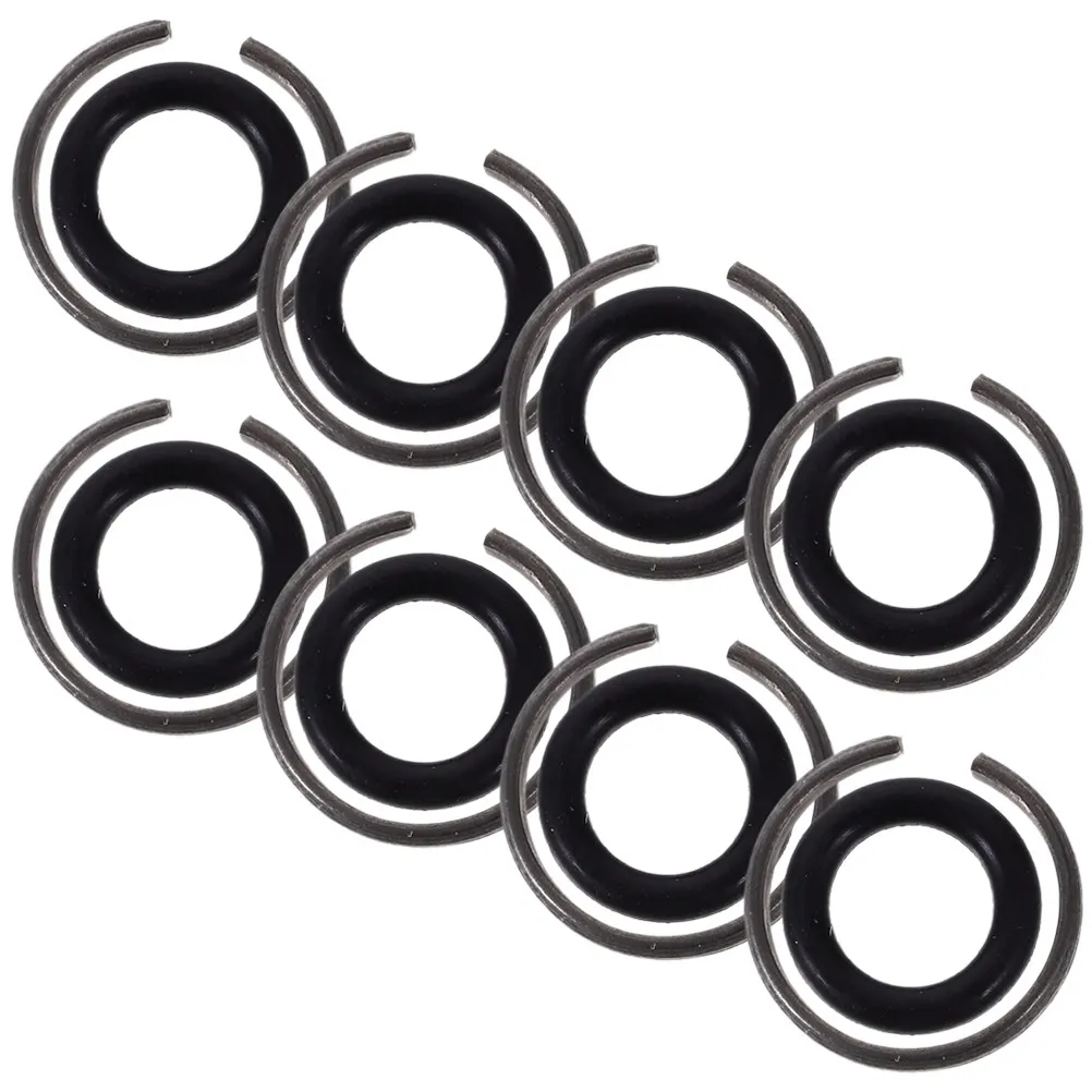 

8 set Charging Wrench Retaining Ring Kit 12.5Mm Impact Wrench Rubber Rings For Electric Air Tools Socket Retainer O-Ring Set