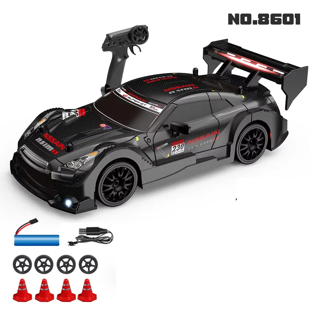 

1:24 Mustang RC Drift Car 4WD — высокоскоростной гоночный автомобиль с дистанционным управлением | Сменные шины | Подарок на гонки на соревнованиях для мальчиков, игрушки