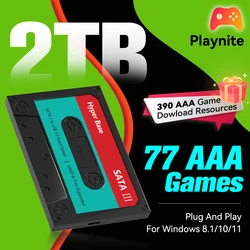 AAA Games External Gaming Hard Drive For Windows 500GB/2TB Gaming HDD With PC Games For PS4/PS3/PS1/N64 Portable Game Consoles