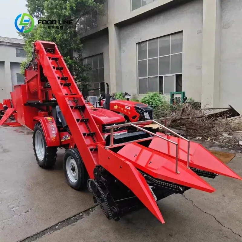 Customized Commercial Large Farm Agriculture Equipment Corn Harvester Machine for Sale Sweet Corn Silage Harvesting Machine