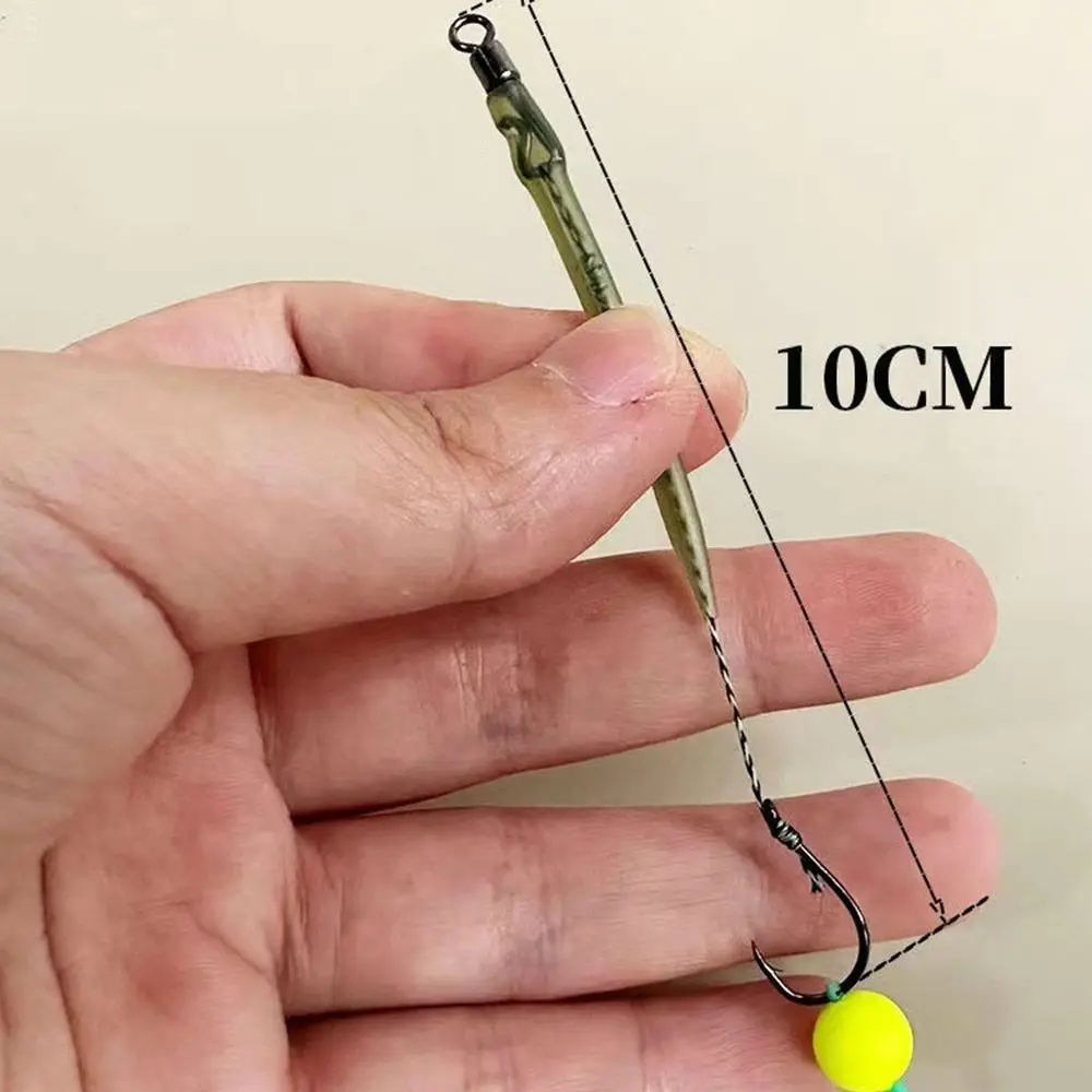 Description Picture 6 of item2024 Carp Fishing Accessories Carp Fishing Hook Grass Carp Fisnhing line Hair Rig Hook Anti twining Fishing Pipe Fishhook