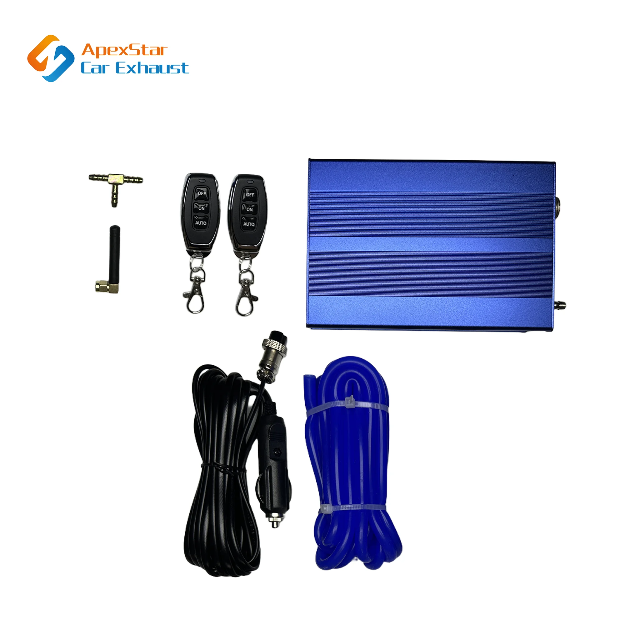 

Универсальный комплект клапанов для выхлопной системы ApexStar с вакуумным контроллером и дистанционным управлением