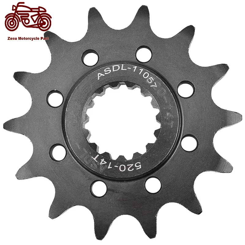 

520-14T Front Sprocket Gear 250 FC FE 300 TE 350 450 FR 200 XC SX 250 EXC 300 MX 350 400 450 MXC 500 525 For Husqvarna For KT/M