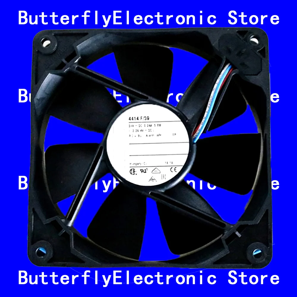

НОВЫЙ ОРИГИНАЛЬНЫЙ ВЕНТИЛЯТОР 4414F/39 DC24V 5,0 Вт 12025 12 СМ 120*120*25 ММ