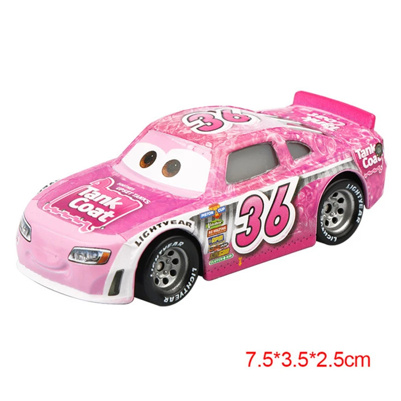 Disney Pixar Cars 3 2 Lightning McQueen Jackson Storm Ramirez Diecast Metal Car Model Vehicle Birthday Gift Toy For Kids Boy