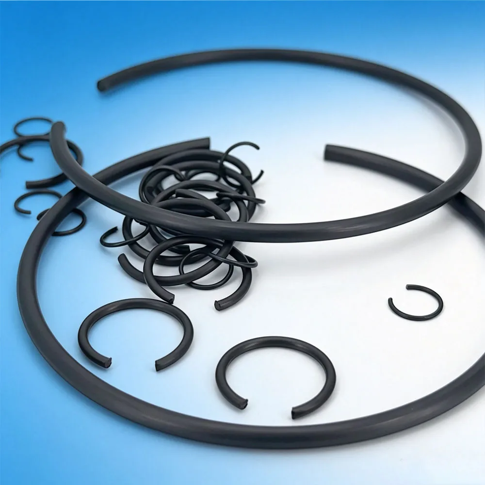 GB895.1 Round Wire Circlip For Hole M4‑M150 Black Steel Retaining Ring Internal Snap Ring Stop Circlip