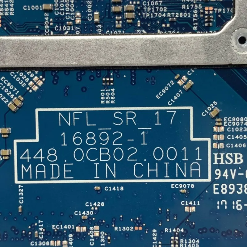 Placa base para ordenador portátil HP 17-AK, 929494, 601, 929494, 926194-001, 601-0011, 448.0CB02. 16892, con A9-9420 CPU 216-0864032, 100% probado