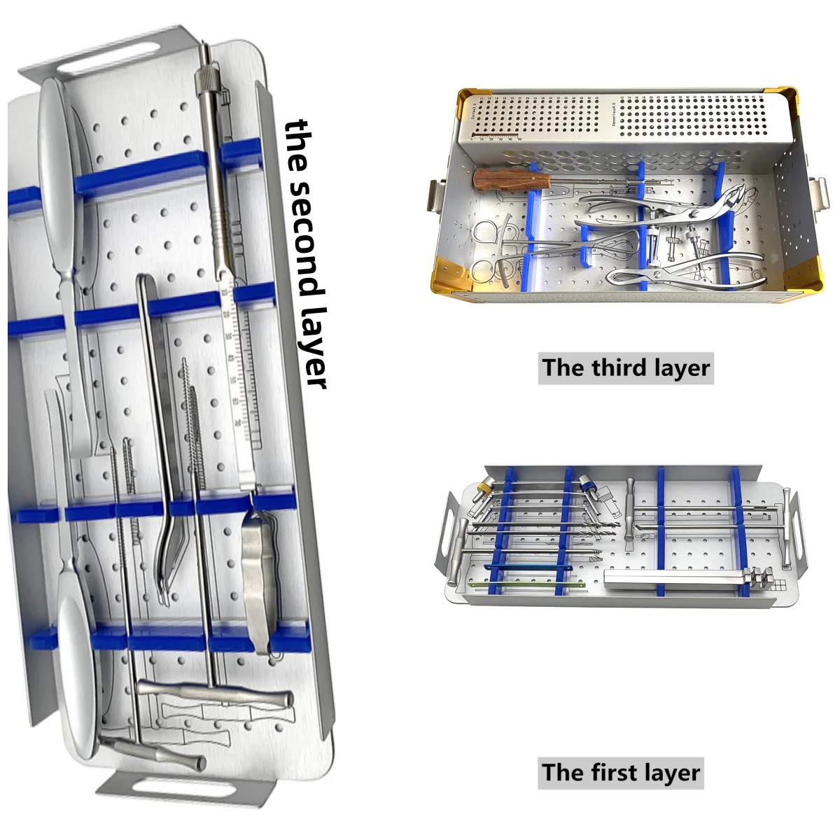 Orthopedic Upper Limbs Small Fragment Instrument Kit For Trauma Orthopedic Surgery surgery instrument set