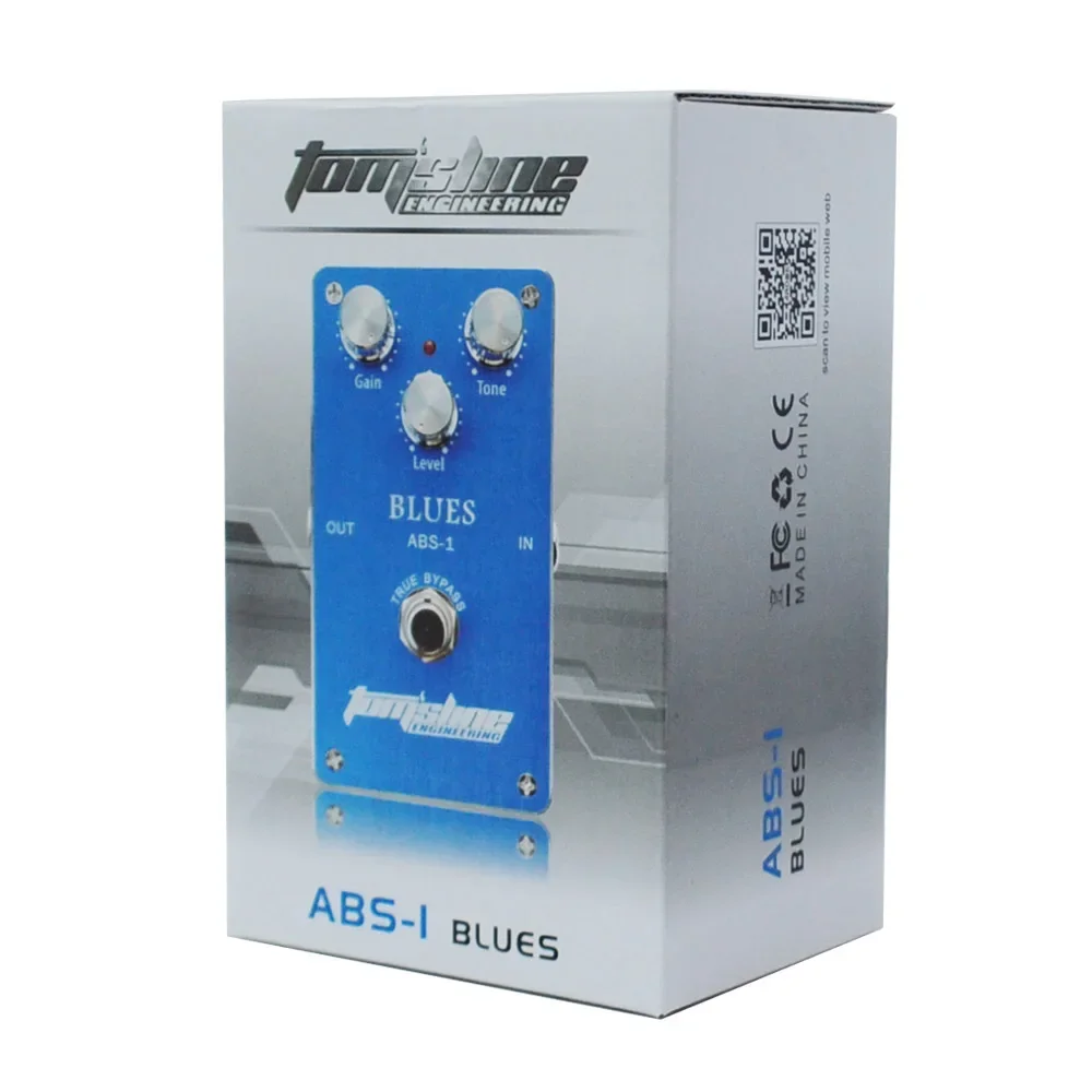Aroma ABS-1 Blues Overdrive Distortion Guitar Effect Pedal with 3 Knobs Aluminum Alloy Housing Guitar Accessories view 6