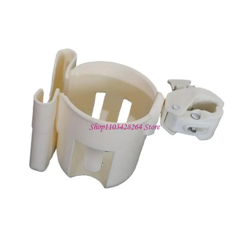 منظم حامل مشروبات لعربات الأطفال قابل للدوران، مرفق للكرسي الدافع، حامل أكواب مصمم لراحة الوالدين