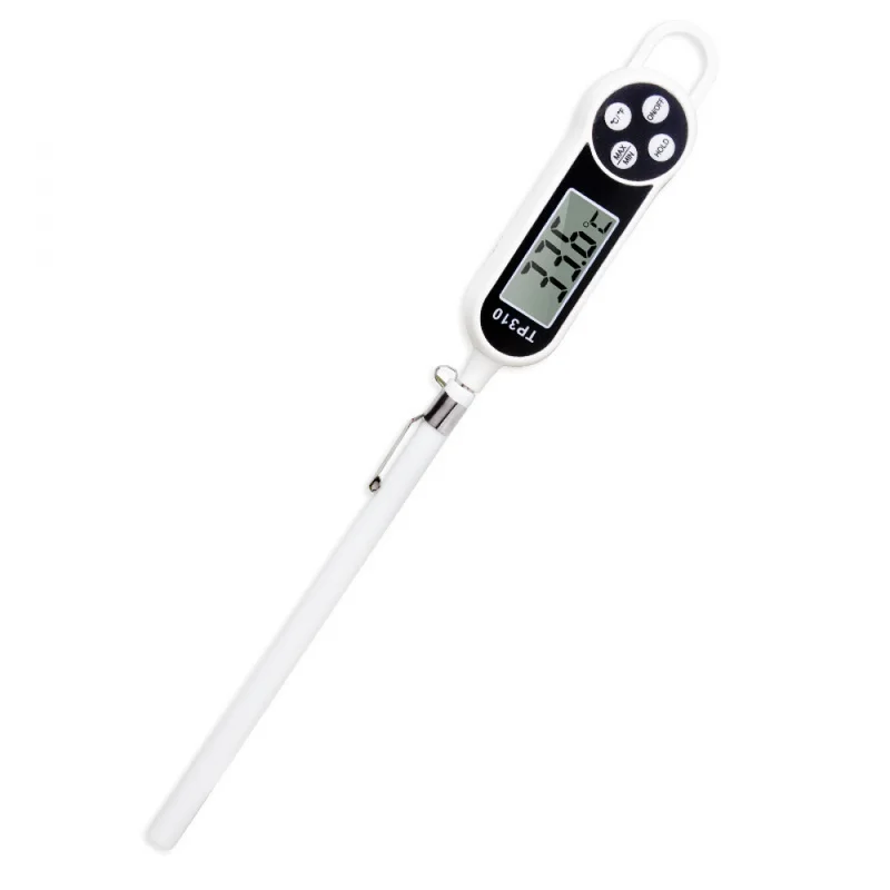 Digital Probe Food Thermometer Instant Read Cooking Temperature Gauge for Baking Water Oil BBQ Kitchen Home Use