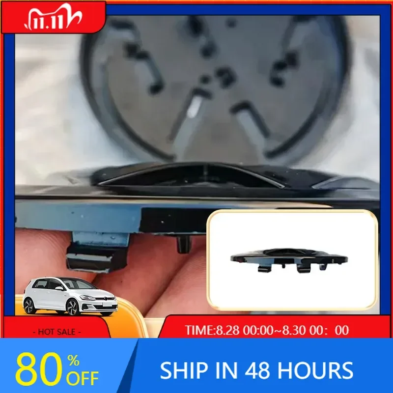 

VW GTI GOLF For VOLKSWAGEN VW 2026 New Emblems Hub Caps Auto Car Replacement 138mm Front Grille Badge 110mm Rear Trunk Emblem Li